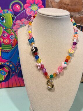 Y2K S BALLOON INITIAL CUSTOM EYE CANDY CHAIN